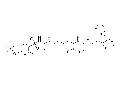 N-芴甲氧羰基-N'-(2,2,4,6,7-五甲基二氢苯并呋喃-5-磺酰基)-L-高精氨酸