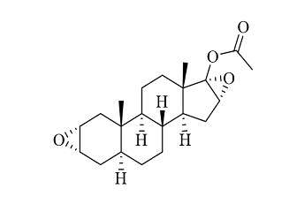 2a,3a,16a,17a-双环氧雄甾-17b-羟基 5a-醋酸酯